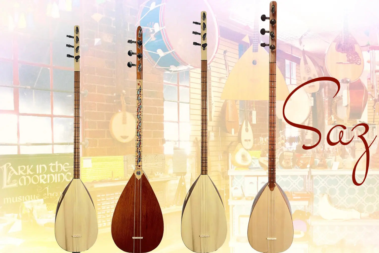 トルコ　サズ　Saz 民族楽器　弦楽器 ② Saz History - An Introduction to Turkish Bağlama Family - Lark in