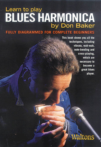 Learn to Play Blues Harmonica Book Only Media Hal Leonard