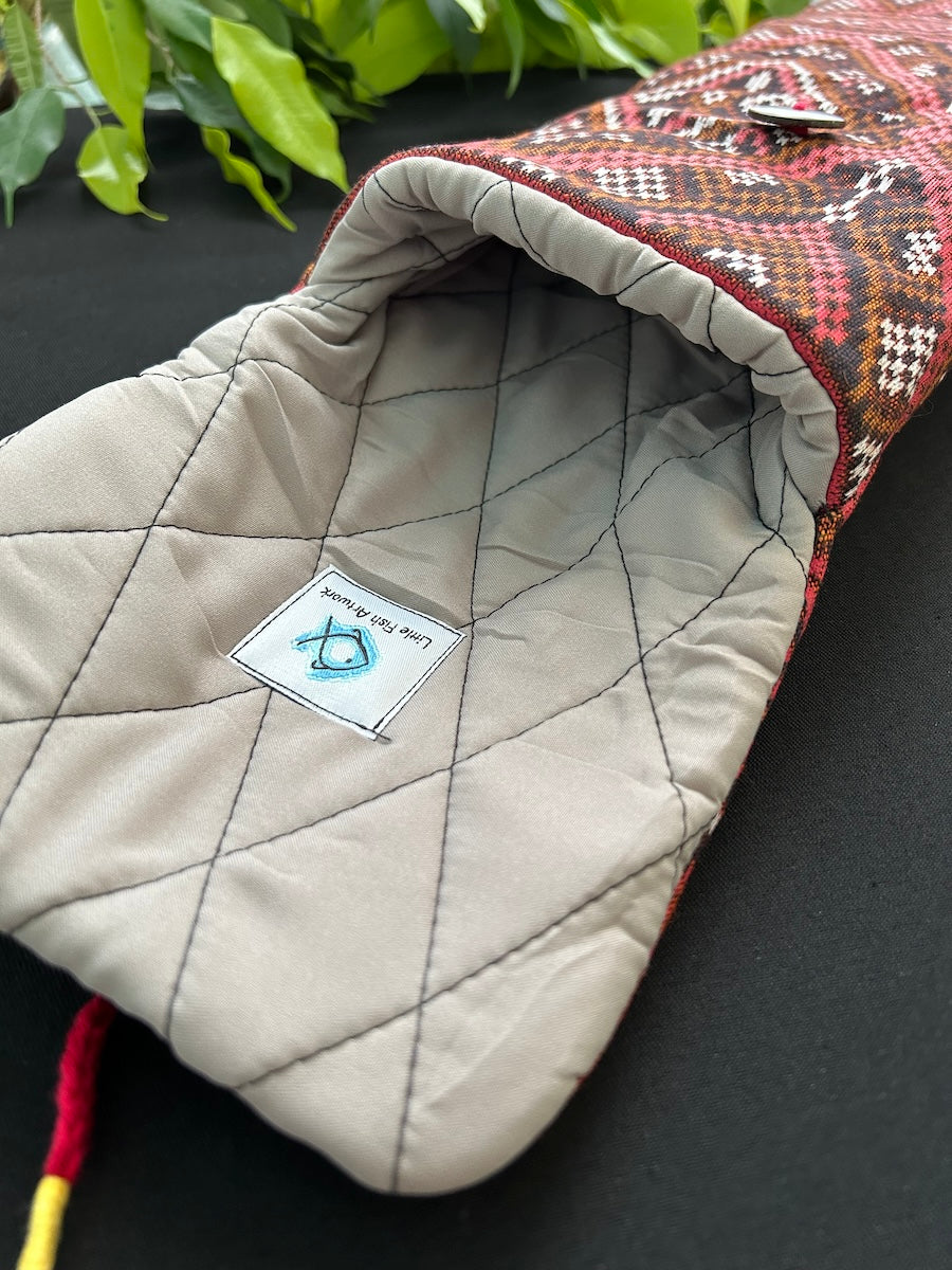 Little Fish Cotton Flute Bag - Autumn Vibes - Suitable for Large Flute Flute Bags Little Fish Artwork