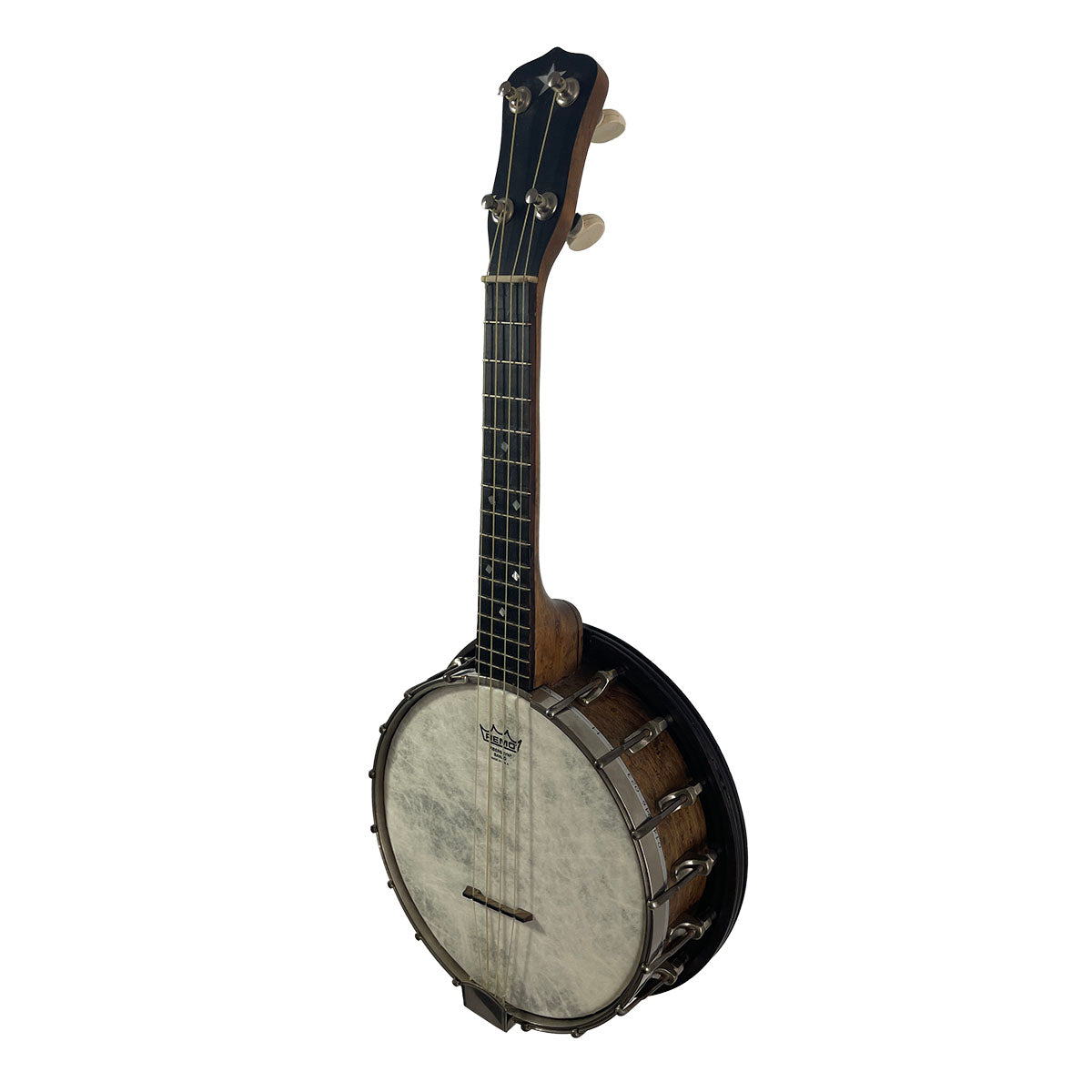 Old-Time Bird's Eye Maple Banjolele Banjos Lark in the Morning
