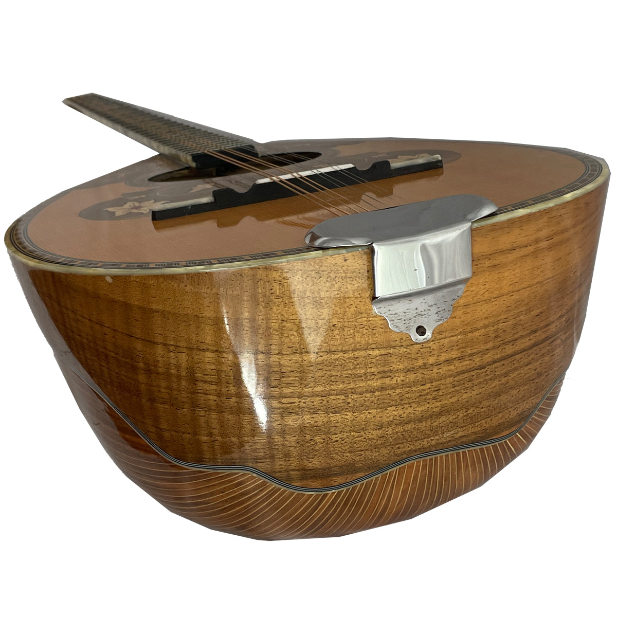 Sakis 8 String Bouzouki, 60 Stave Natural Special Walnut Back Bouzoukis Lark in the Morning