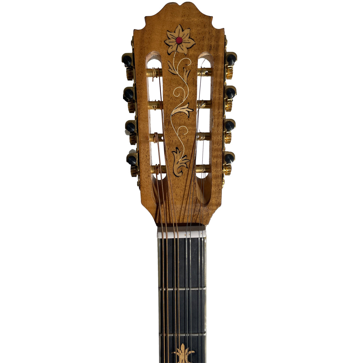 Sakis 8 String Bouzouki, 60 Stave Natural Special Walnut Back Bouzoukis Lark in the Morning
