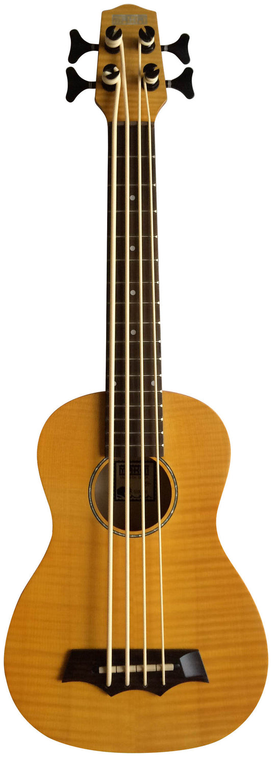 Makai BSK-80 Mahogany Series With Pickup Bass Ukulele With Aquila Strings Ukuleles Makai