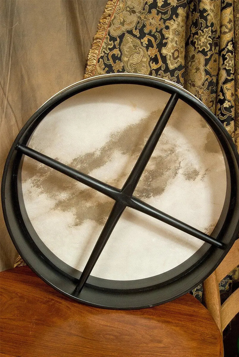 Roosebeck Black Bodhran 18"