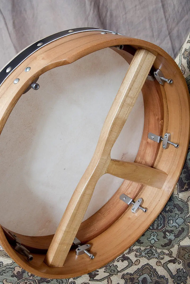 Roosebeck Bodhran, 14" x 3.5", Tune, Mulberry, T-Bar