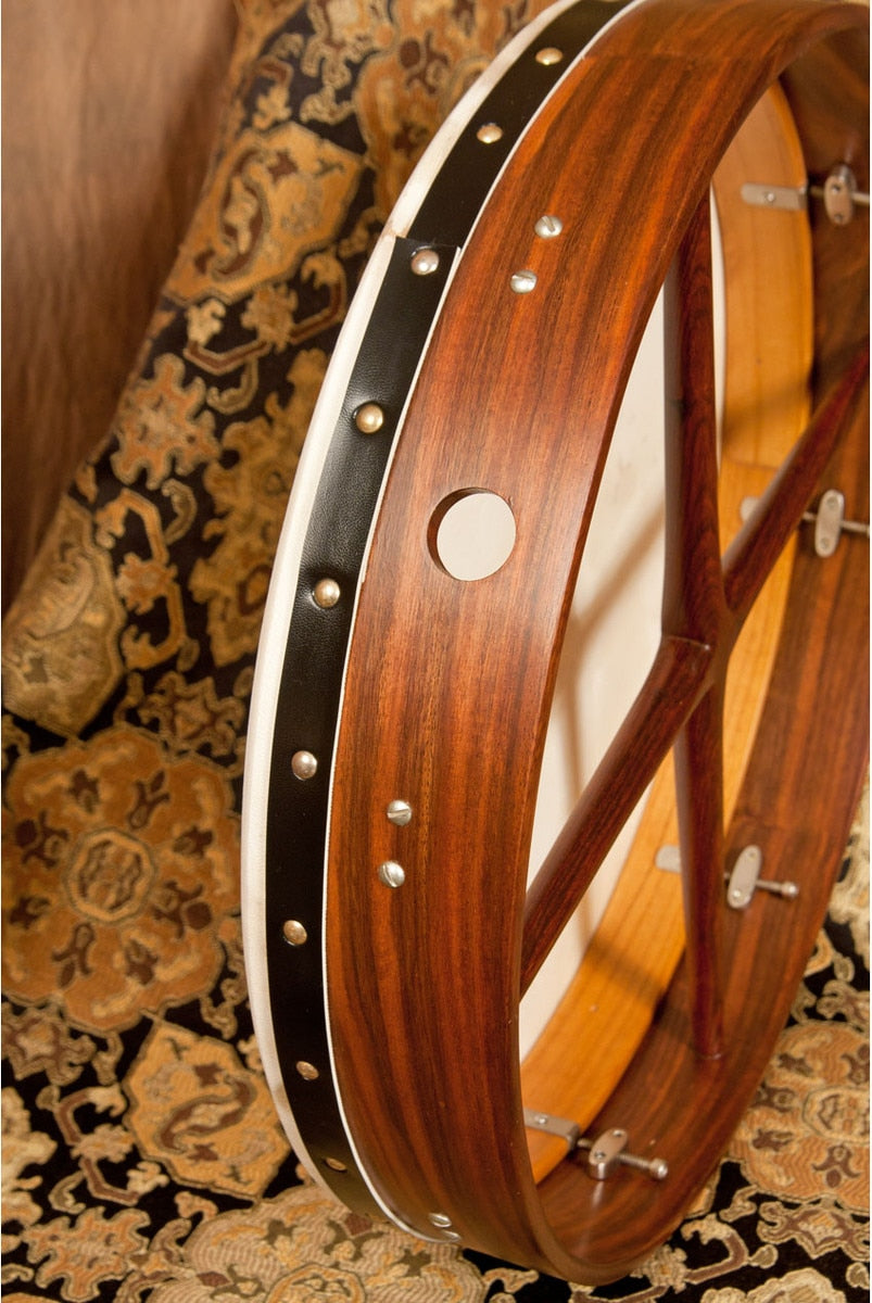 Roosebeck Bodhran, 18", Tune, Rswd, Soft, Cross