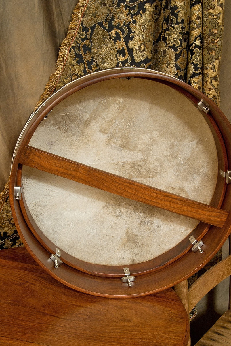 Roosebeck Bodhran, 18"x4", Tune, Rosewood, Single