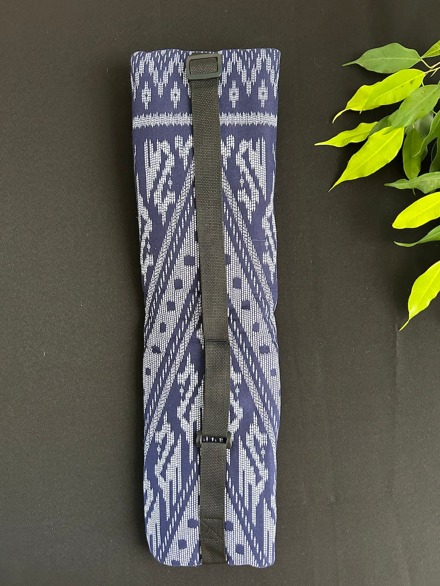 Little Fish Cotton Flute Bag - Blue Vision 2 - Suitable for Medium Flute Flute Bags Little Fish Artwork