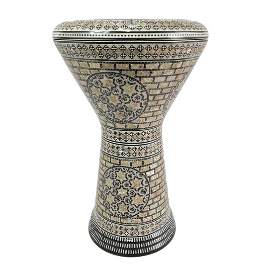 Gawharet El Fan Ceramic Doumbek, Golden Pearl Dumbeks Gawharet El Fan