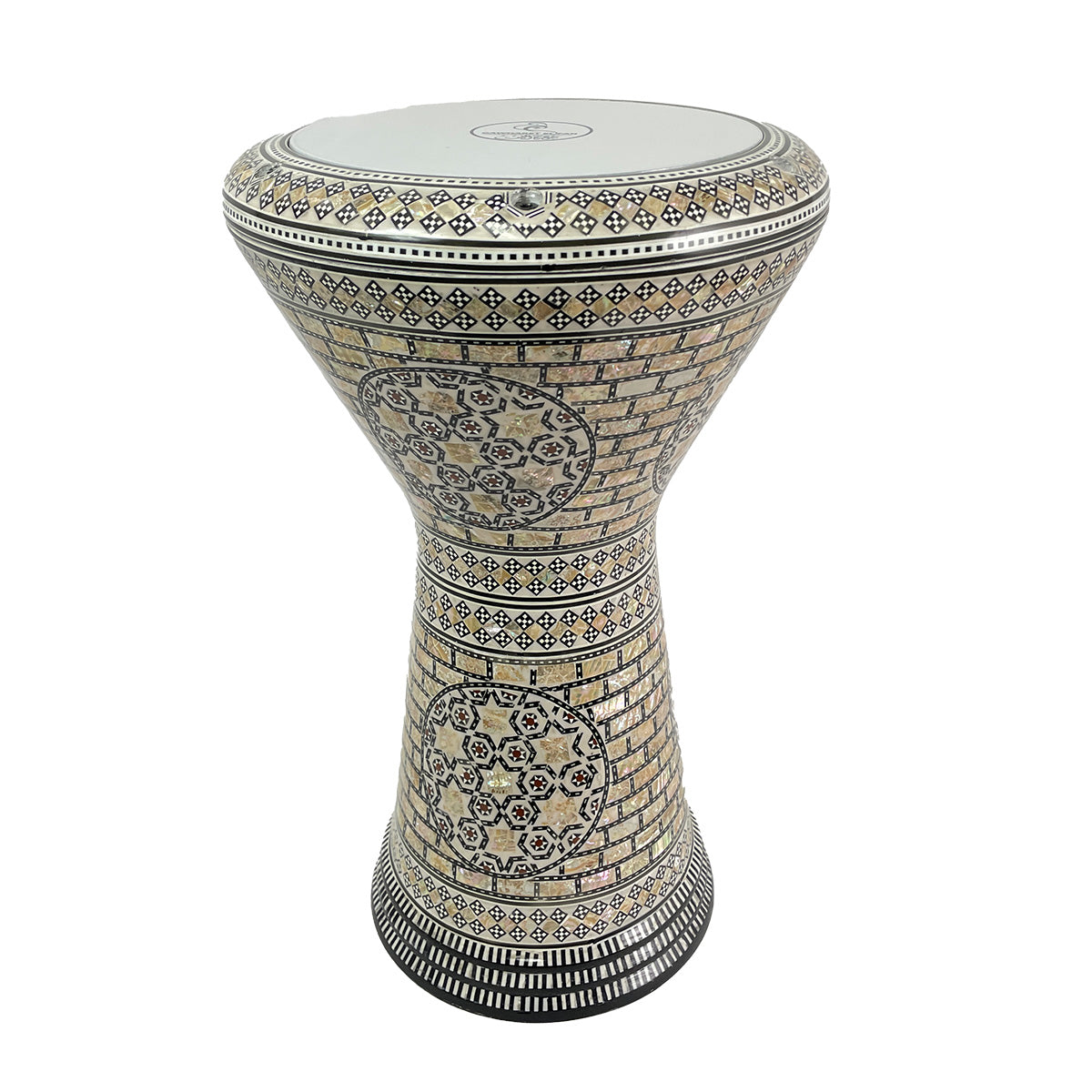 Gawharet El Fan Ceramic Doumbek, Golden Pearl Dumbeks Gawharet El Fan