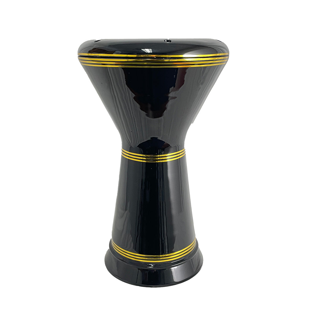 Gawharet El Fan Ceramic Doumbek, Black Gold Dumbeks Gawharet El Fan