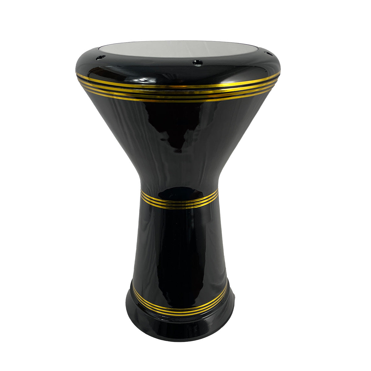 Gawharet El Fan Ceramic Doumbek, Black Gold Dumbeks Gawharet El Fan