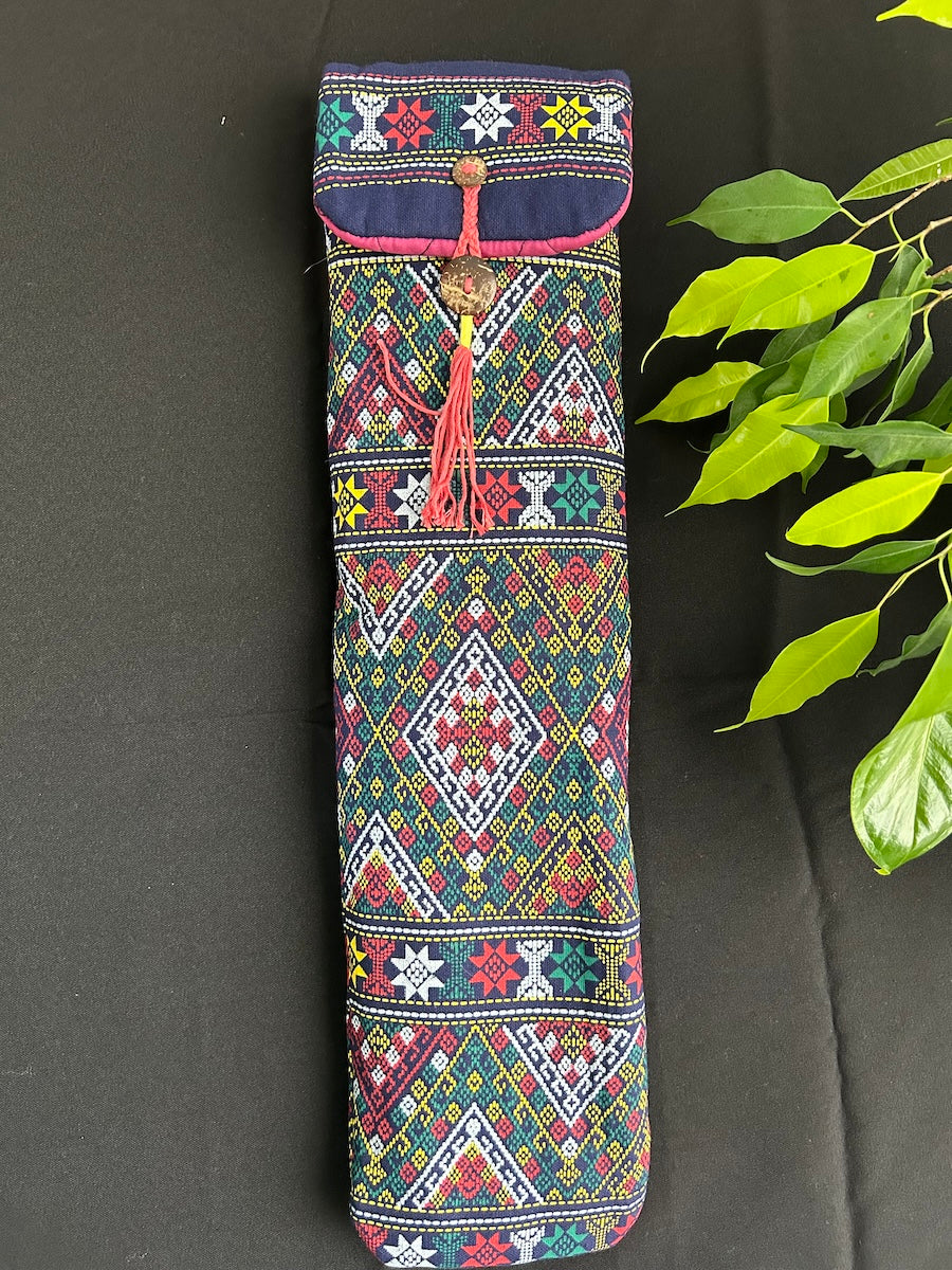Little Fish Cotton Flute Bag - Dazzle - Suitable for Medium Flute Flute Bags Little Fish Artwork
