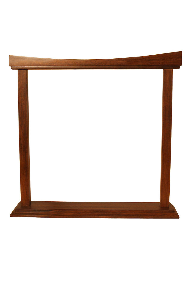 Gong Stand, Rosewood, Curved, 18 Inch Gongs DOBANI