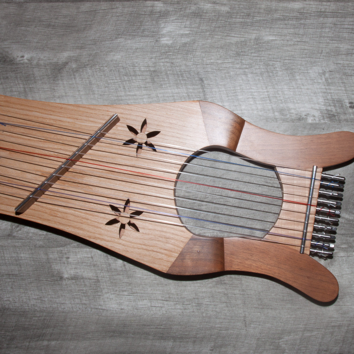 Mid-East Mini Kinnor Harp - Light - Walnut Harps Mid-East