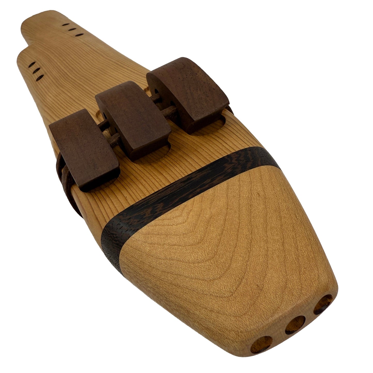 Native American Harmony Triple Flute, Western Red Cedar, F-F-C