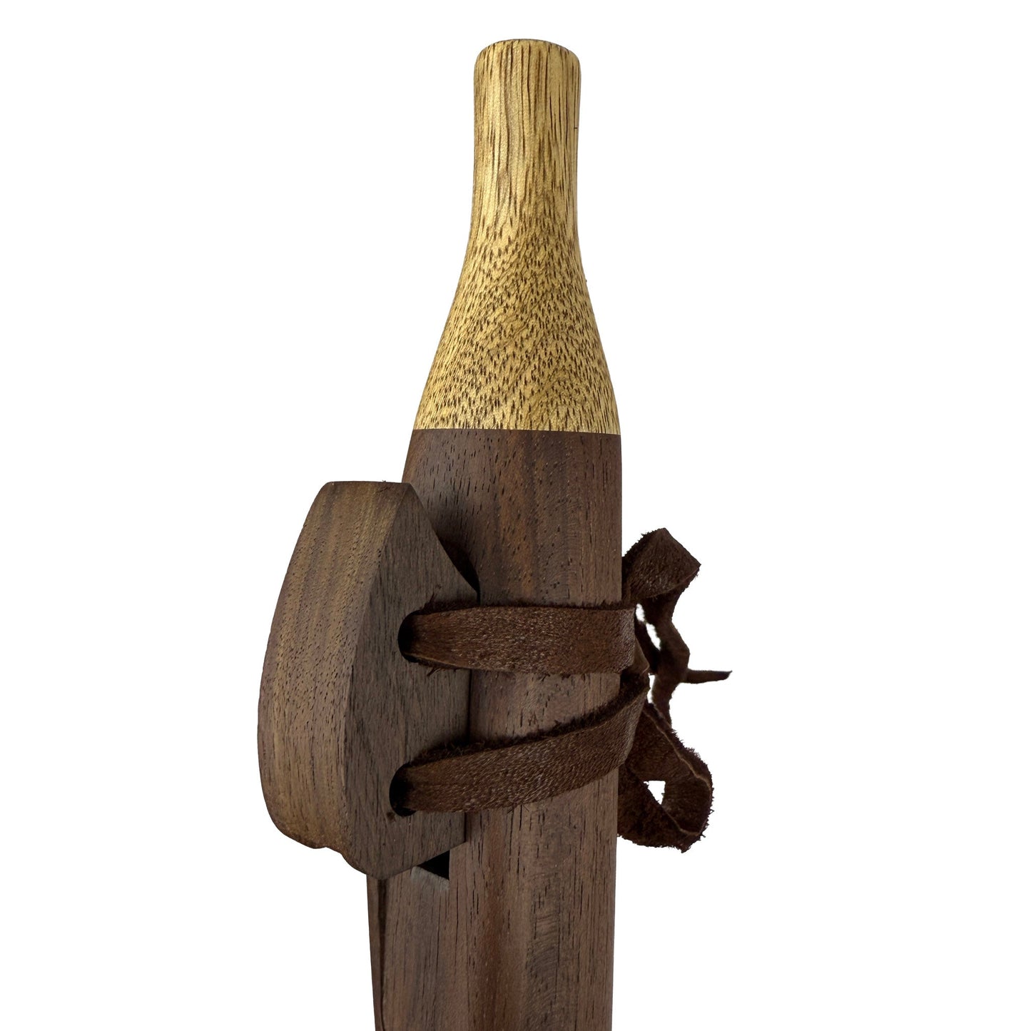 Native American Flute in F Minor by Nash Tavewa, 432 Hz., Peruvian Black Walnut with Acacia Mouthpiece