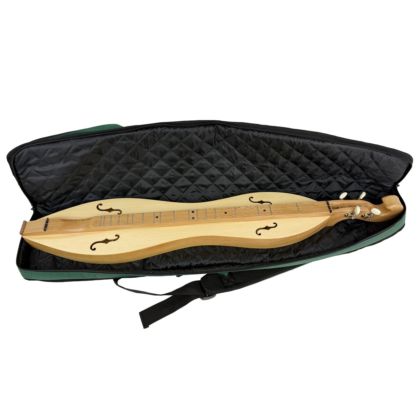 Mountain Dulcimer, 4 Strings, Lacewood with Spruce Top