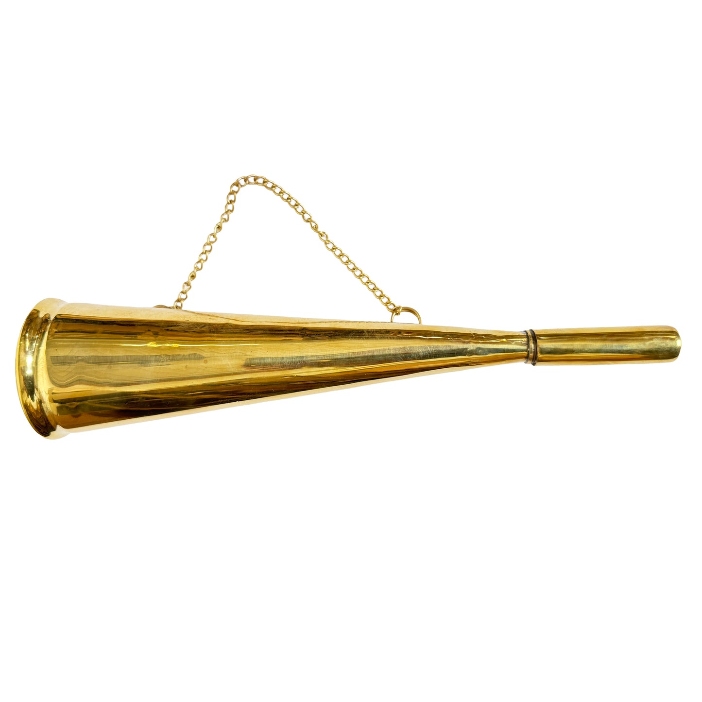 Brass Party Horn, 14" with reed