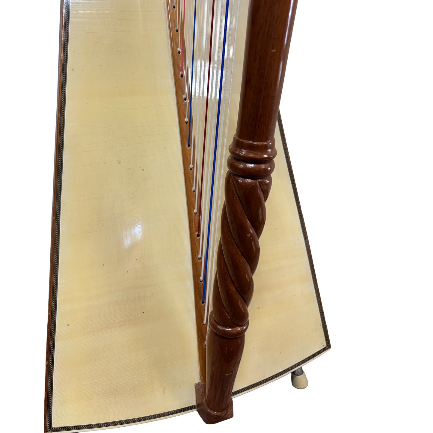 パラグアイのハープ、38弦、中古