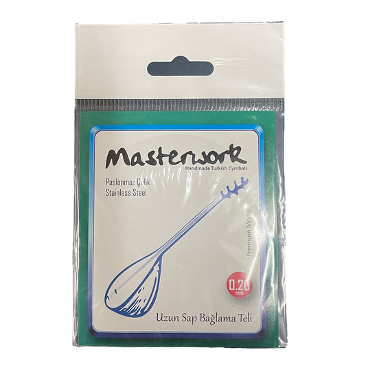 Turkish Baglama Saz Long-Neck String Set, 0.20 Stainless Steel, Premium Model Accessories_Strings Masterwork