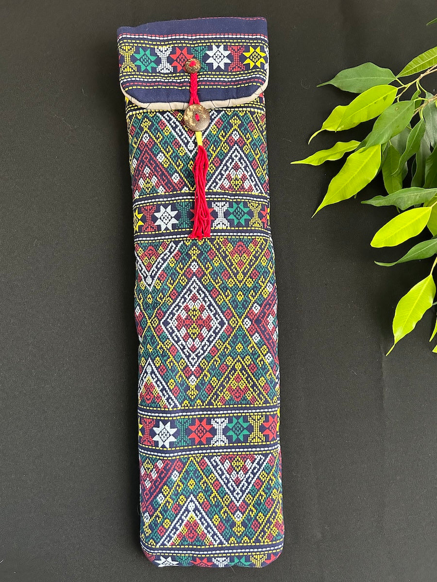 Little Fish Cotton Flute Bag - Mesmerize - Suitable for Medium Flute Flute Bags Little Fish Artwork