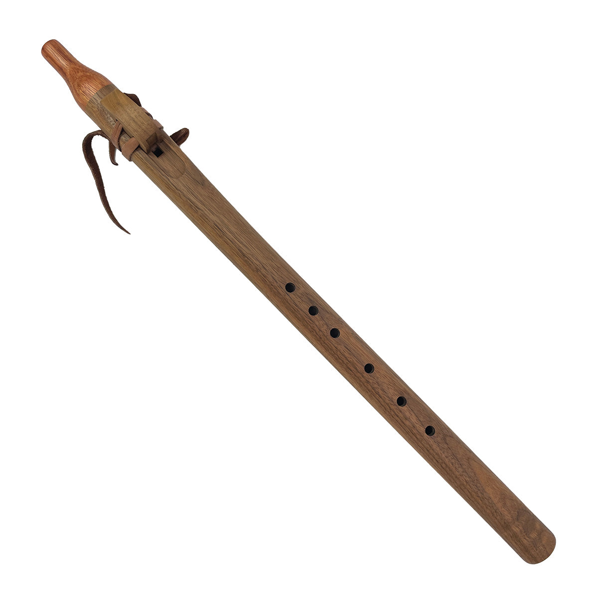 Native American Flute in D minor by Nash Tavewa, Walnut Native American Flutes Nash Tavewa