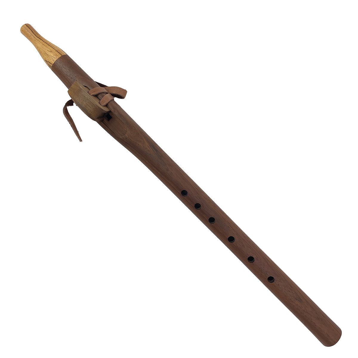 Native American Flute in F sharp, by Nash Tavewa, Walnut Native American Flutes Nash Tavewa