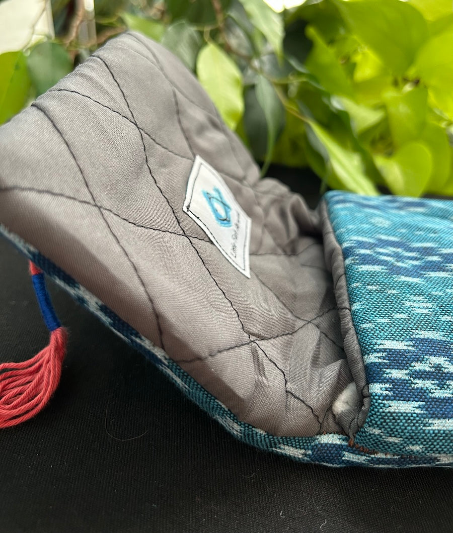 Little Fish Cotton Flute Bag - Ocean Breeze - Suitable for Medium Flute Flute Bags Little Fish Artwork