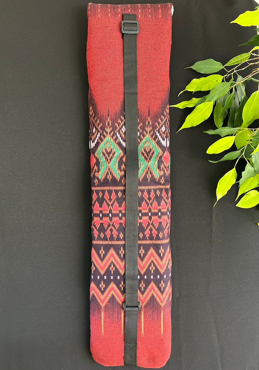 Little Fish Cotton Flute Bag - Red Spirit - Suitable for Large Flute Flute Bags Little Fish Artwork