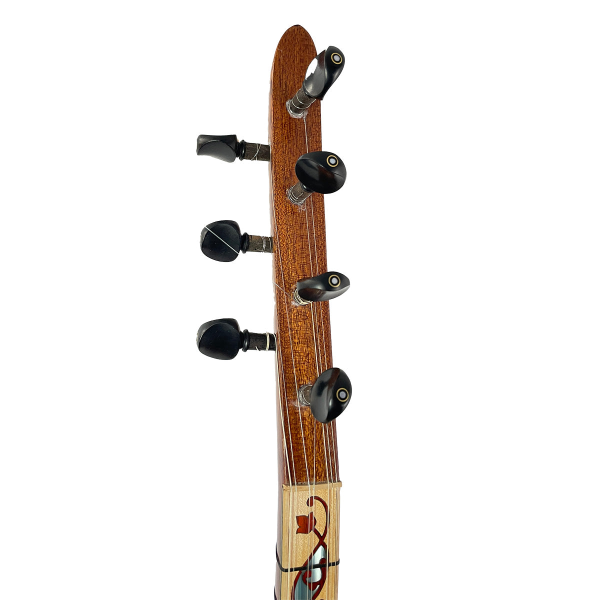 Turkish Baglama Saz, Short-Neck, Professional Model, Decorated Saz Masterwork