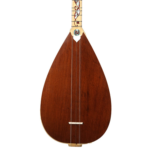 Turkish Baglama Saz, Short-Neck, Professional Model, Decorated Saz Masterwork