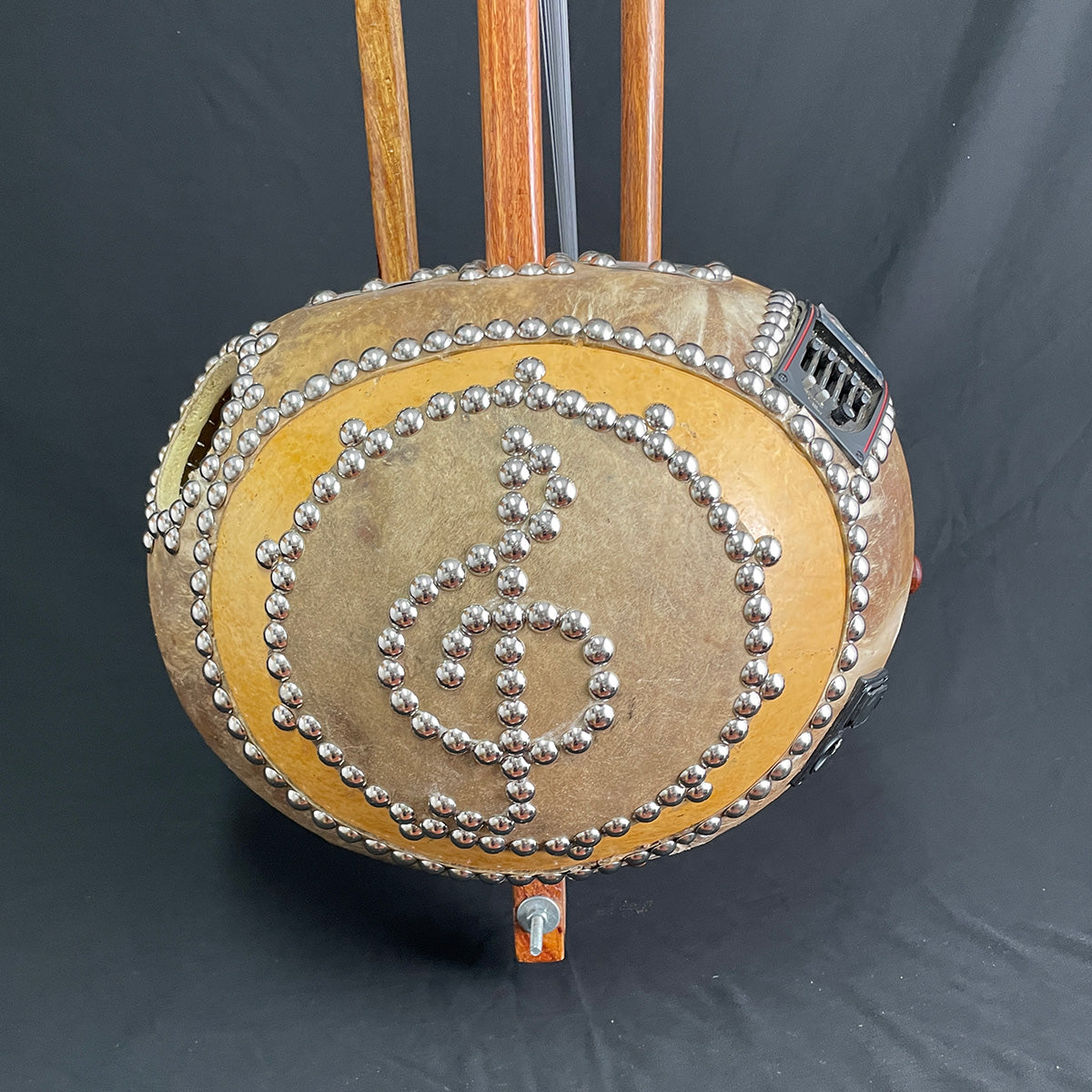 Deluxe Kora with Pickup, Treble Clef Plucked Strings - Others Lark in the Morning
