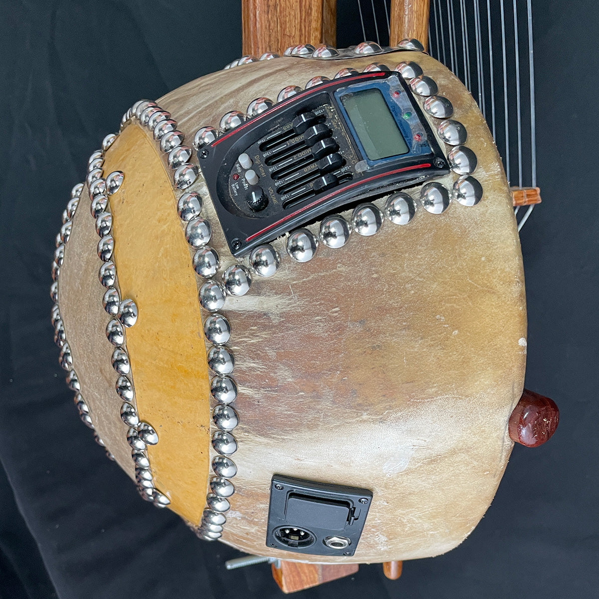 Deluxe Kora with Pickup, Treble Clef Plucked Strings - Others Lark in the Morning