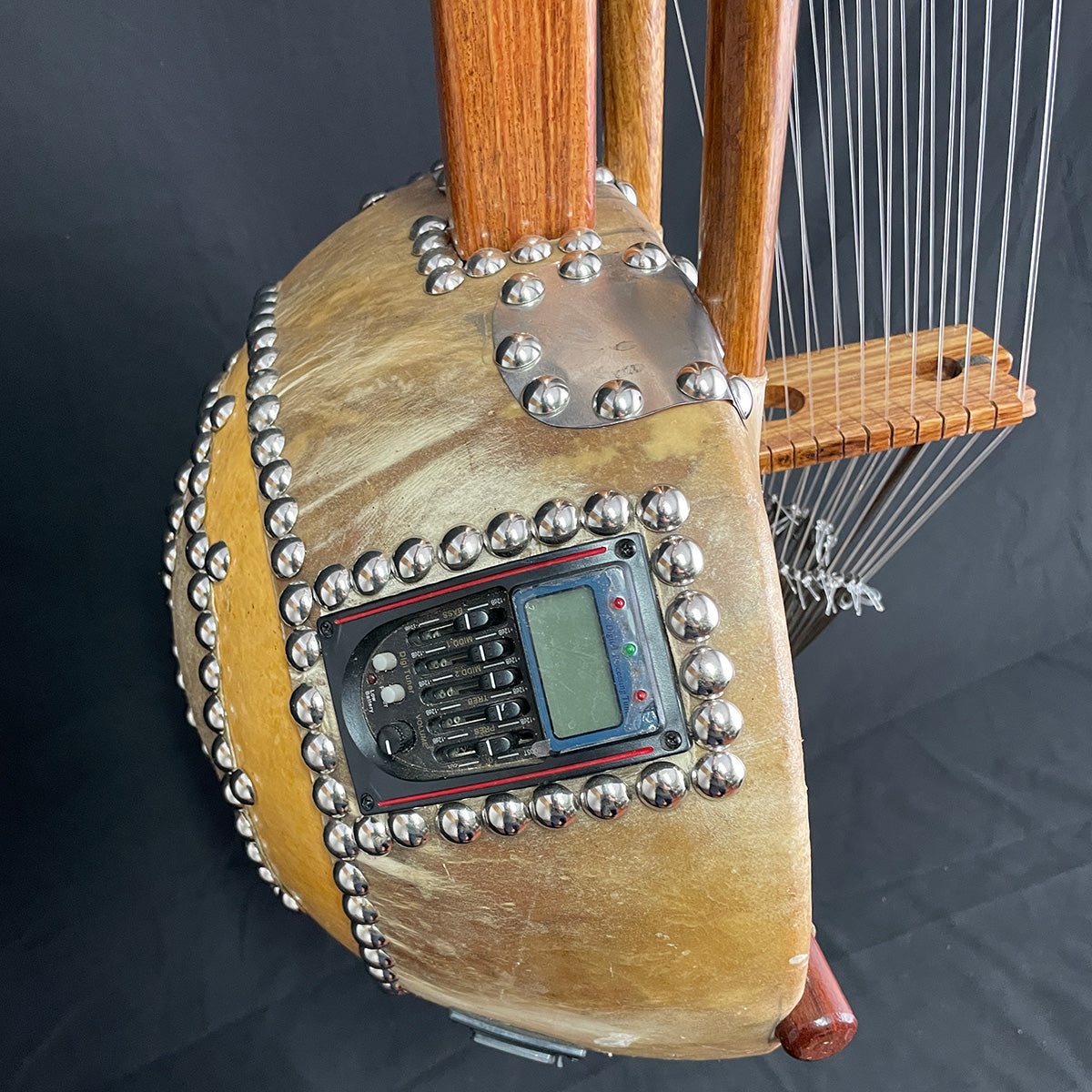 Deluxe Kora with Pickup, Treble Clef Plucked Strings - Others Lark in the Morning