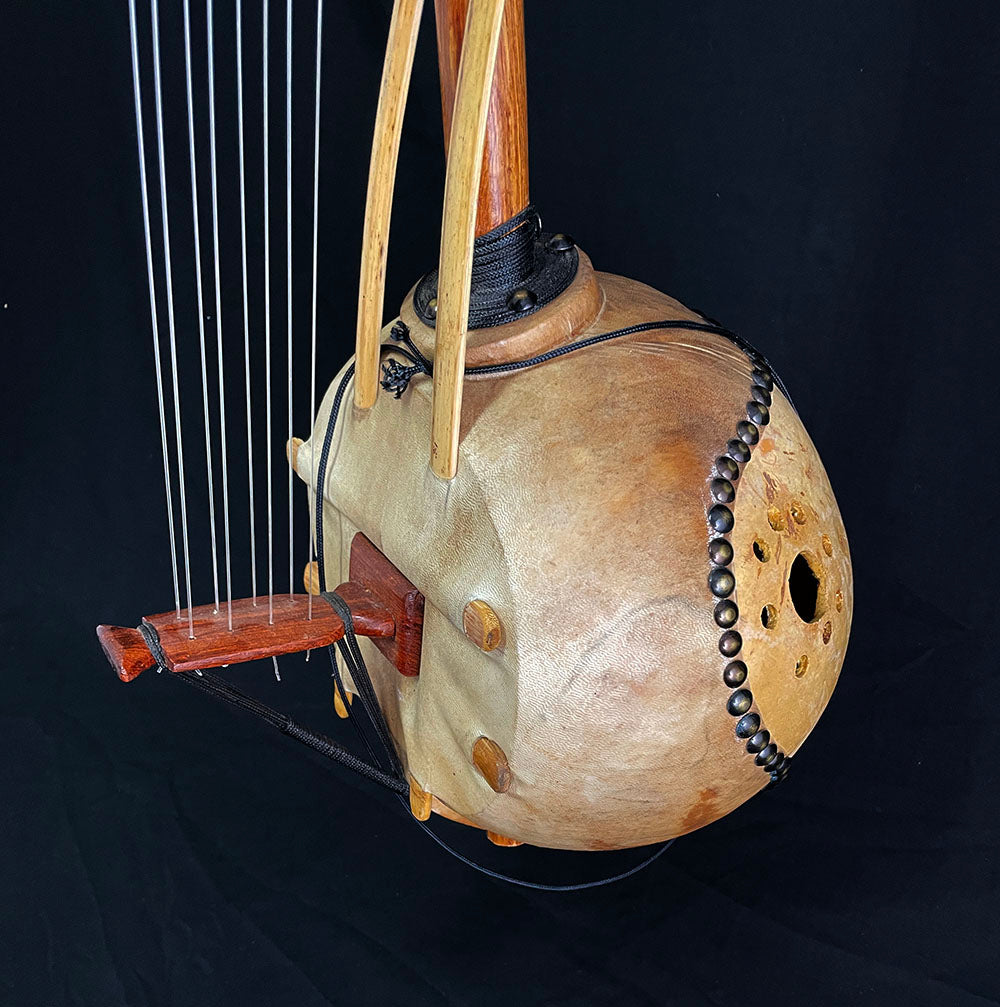 Ngoni, Travel-Sized, with Geared Tuners Plucked Strings - Others Lark in the Morning