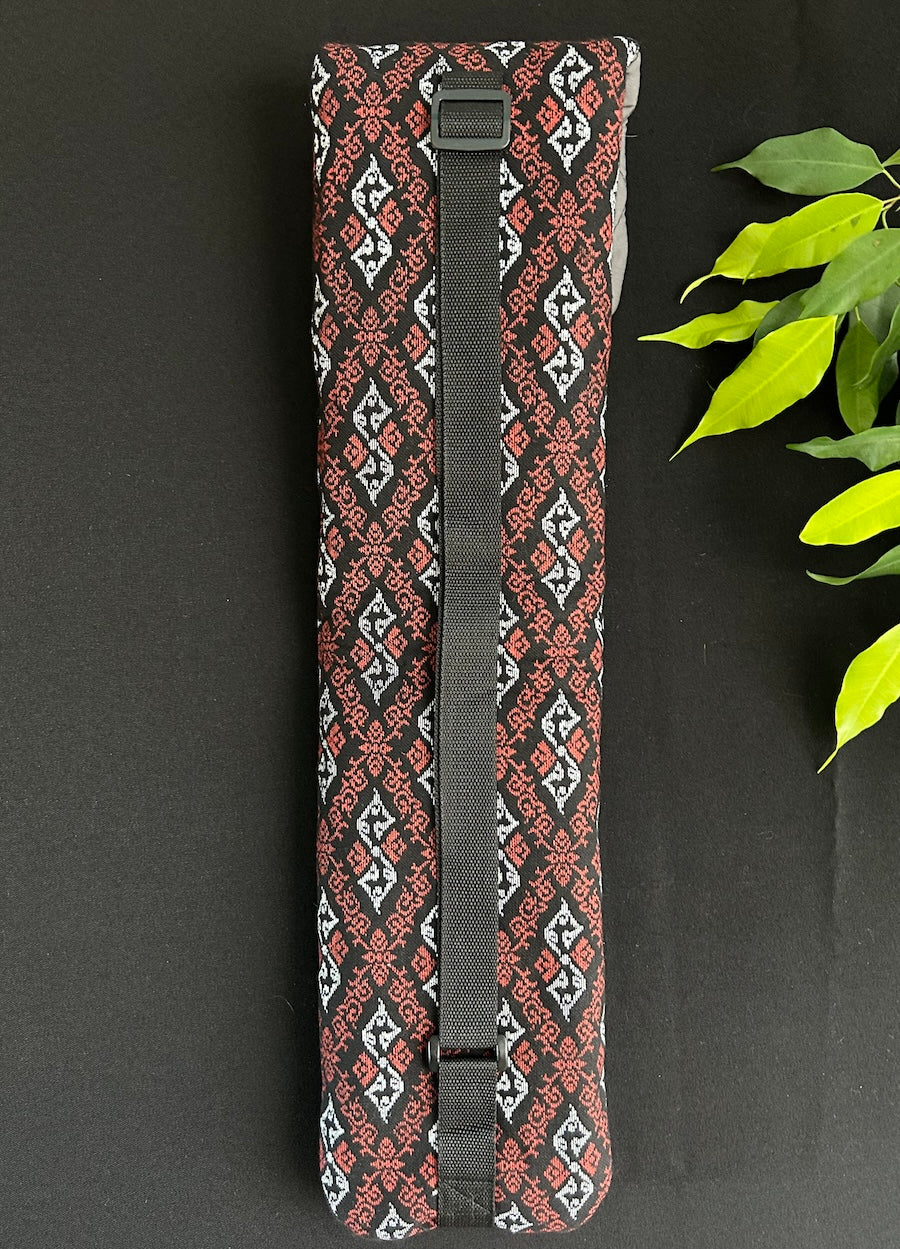 Little Fish Cotton Flute Bag - Dark Elegance - Suitable for Medium Flute Flute Bags Little Fish Artwork