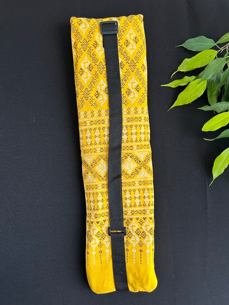 Little Fish Cotton Flute Bag - Sunflower - Suitable for Medium Flute Flute Bags Little Fish Artwork