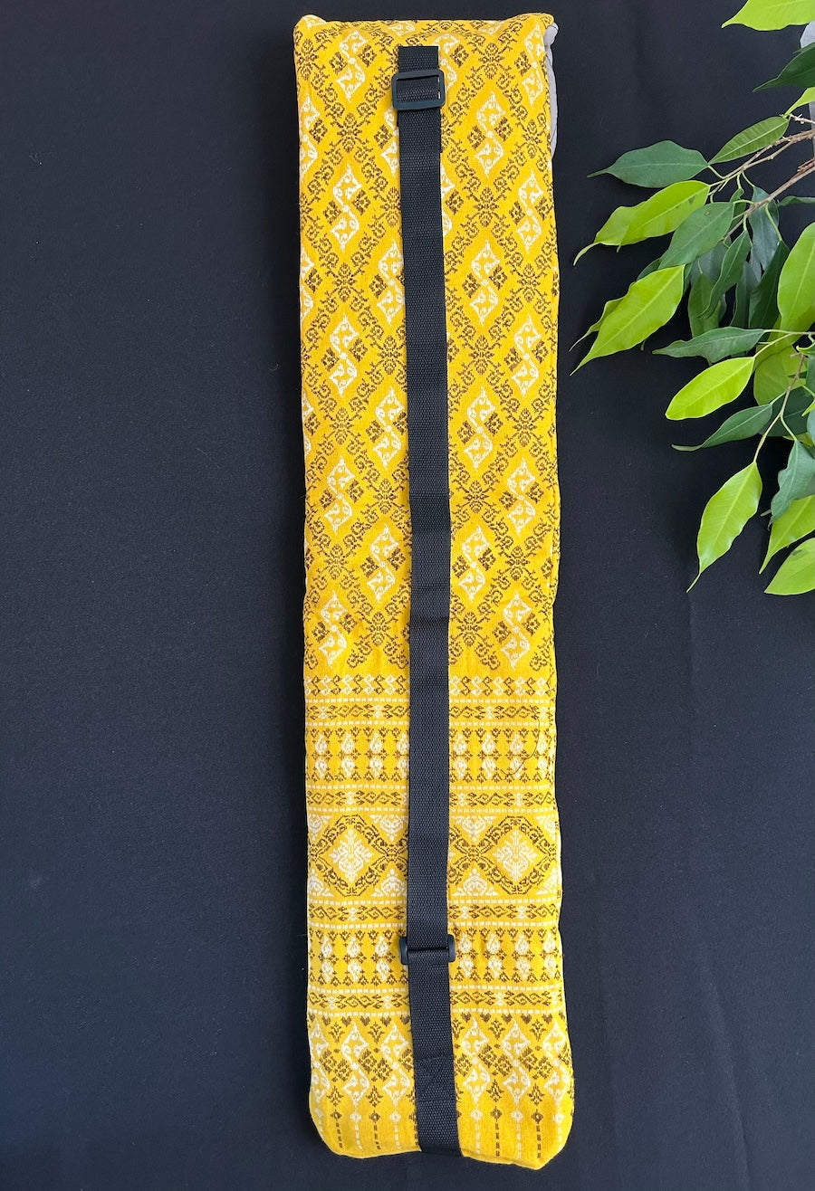 Little Fish Cotton Flute Bag - Sunflower - Suitable for Large Flute Flute Bags Little Fish Artwork