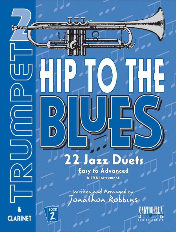 Hip To The Blues • Jazz Duets for Trumpet • Book 2