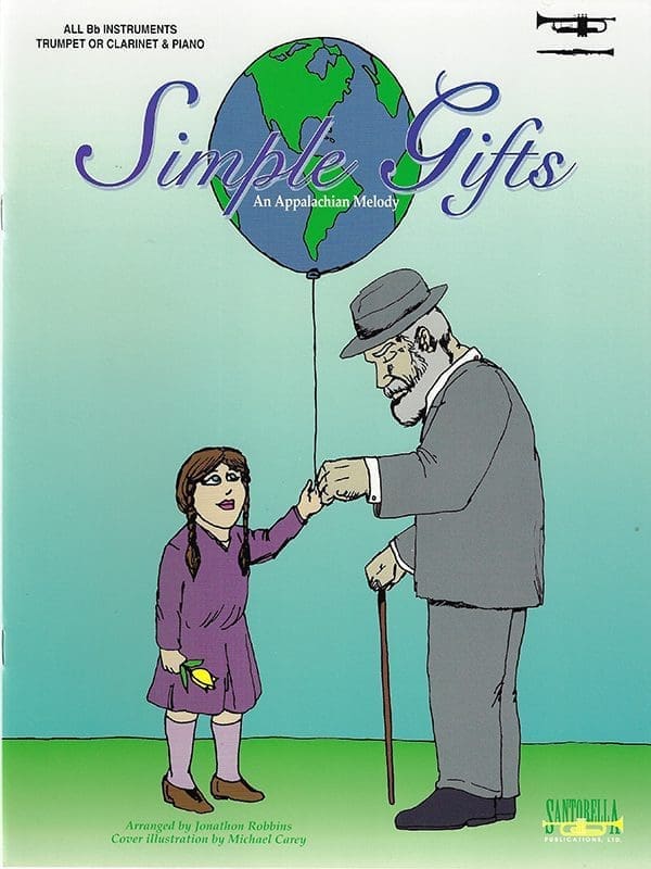 Simple Gifts for Trumpet or Clarinet and Piano