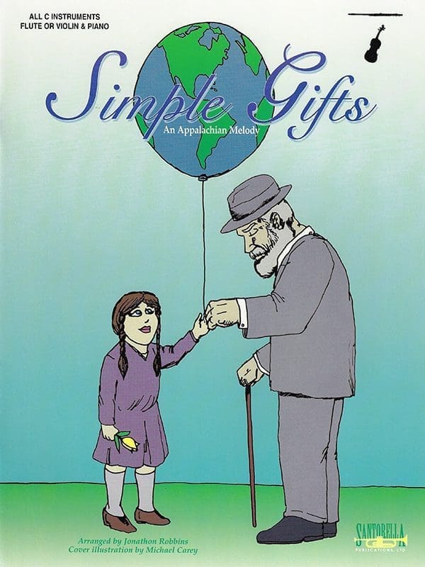 Simple Gifts for Flute or Violin and Piano