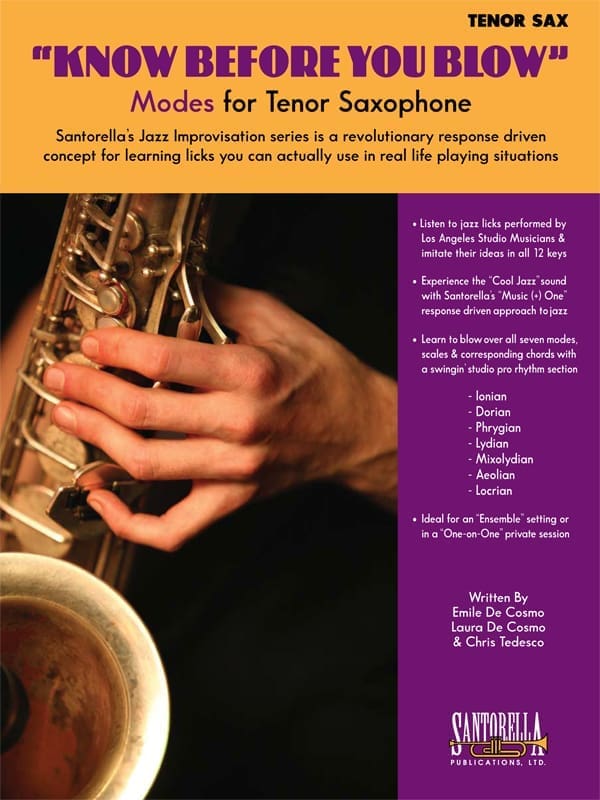 Know Before You Blow • Jazz Modes for Tenor Sax