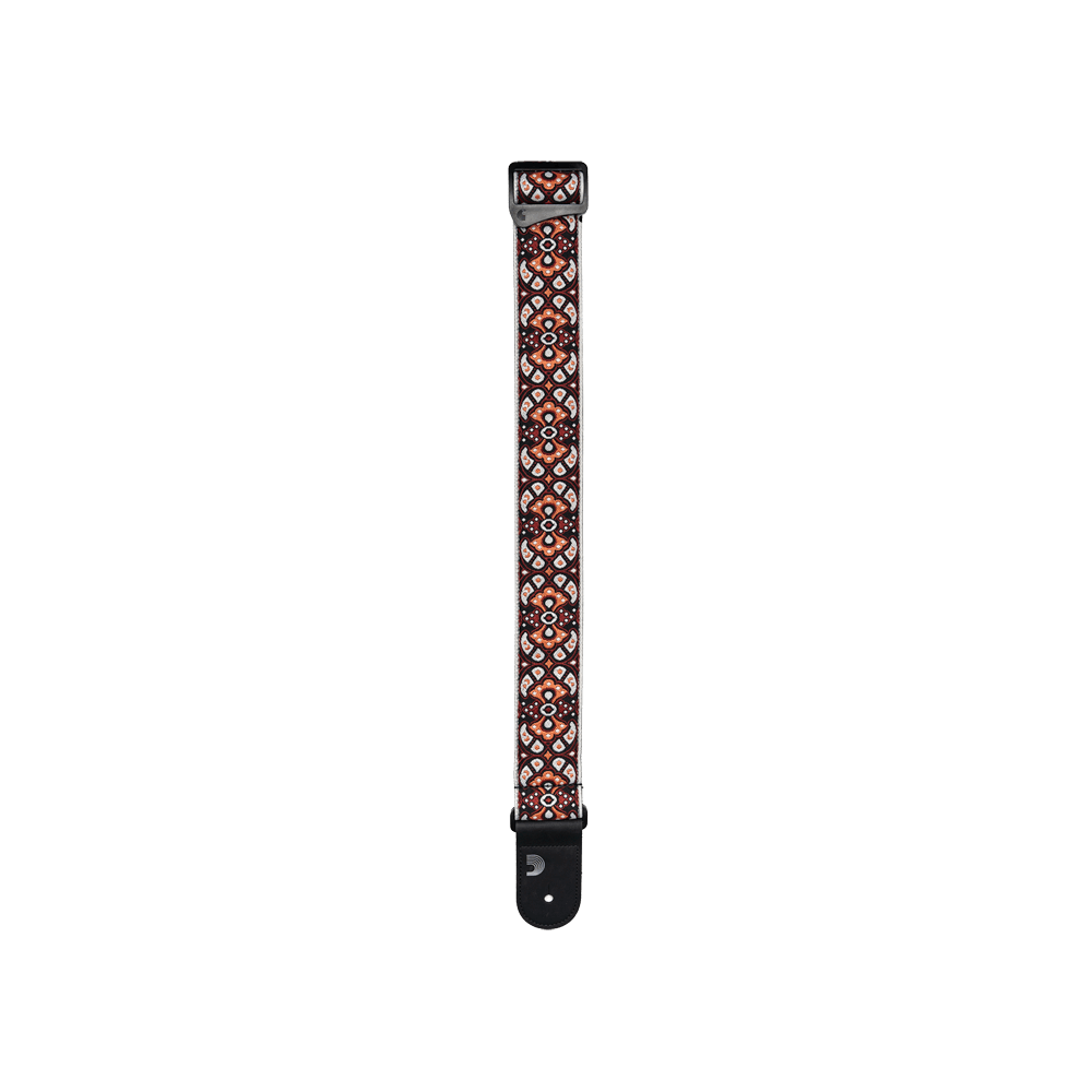 Eco Guitar Straps Red & Orange
