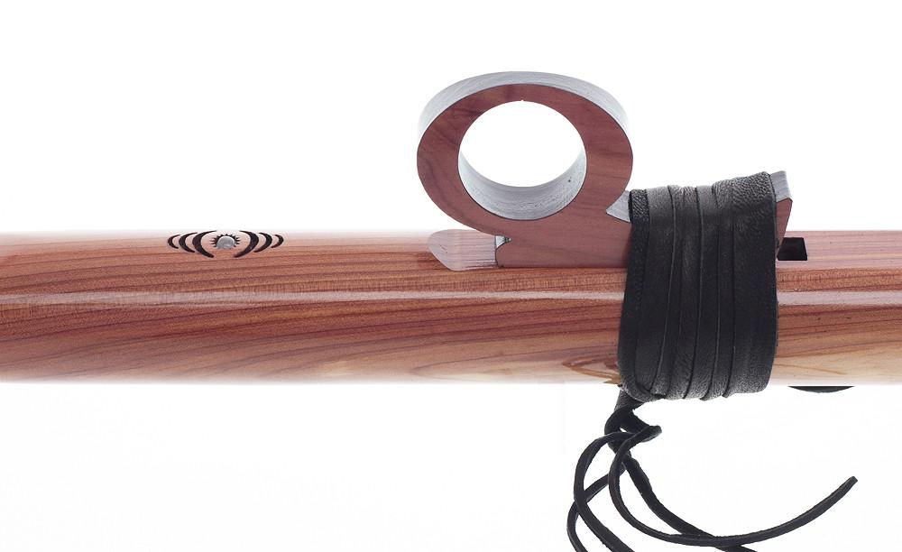 High Spirits Native American Style Flute EarthTone in Key of A, Aromatic Cedar Native American Flutes High Spirits Flutes