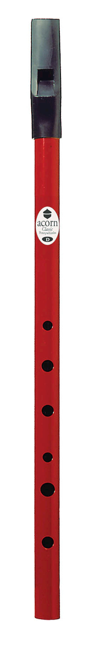 Acorn Pennywhistle D, red Pennywhistles Hal Leonard
