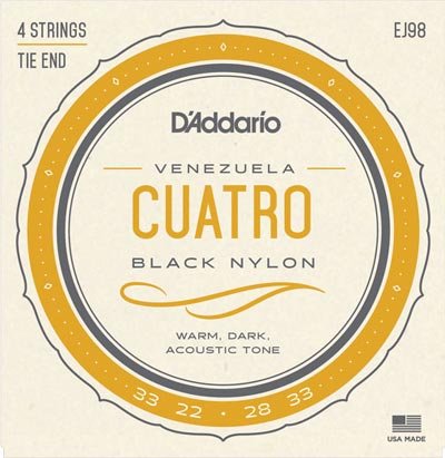 D'Addario Venezuela Cuatro Strings Accessories_Strings D'Addario