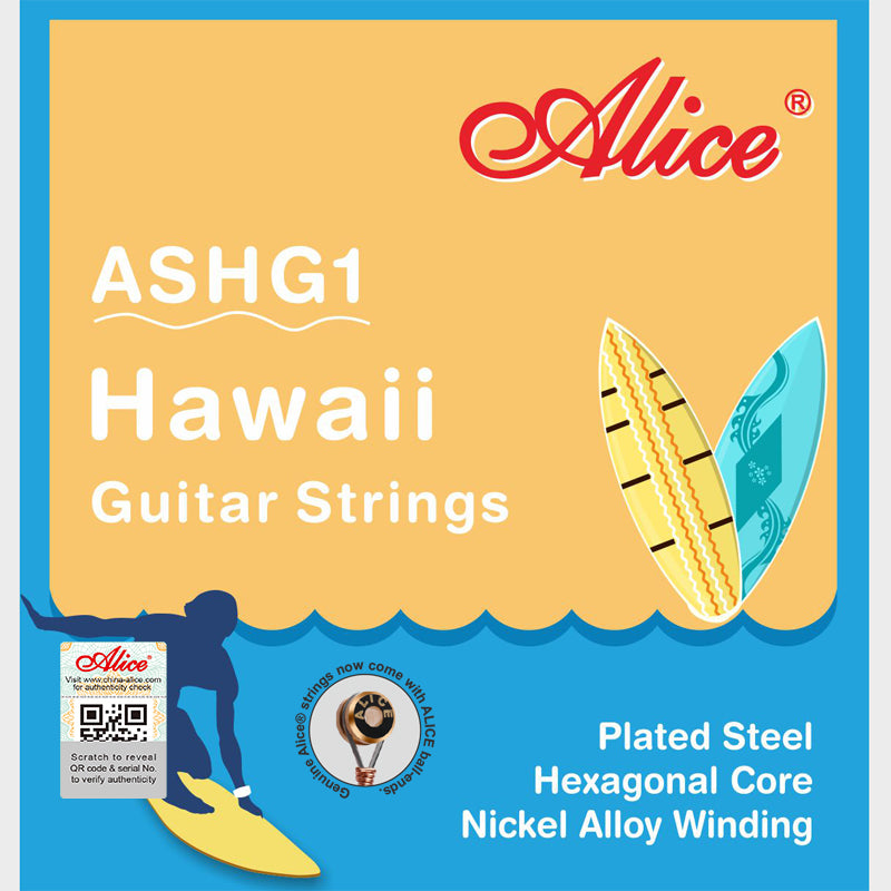 Alice Lap Steel Hawaiian Guitar 8 String Set