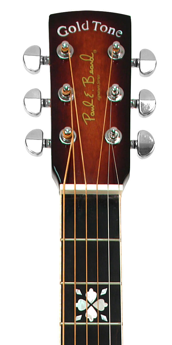 Paul Beard Signature-Series Squareneck Resonator Guitar Deluxe with Case Guitars Gold Tone