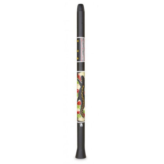 Toca Duro Didgeridoo, Small, Black with Art Didgeridoos Toca